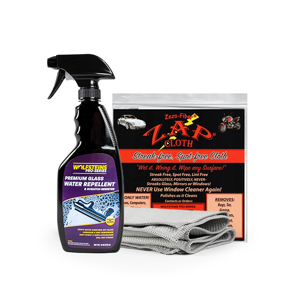 WOLFSTEINS PRO-SERIES ULTIMATE GLASS CARE KIT WOLFSTEINS PRO-SERIES ULTIMATE GLASS CARE KIT
