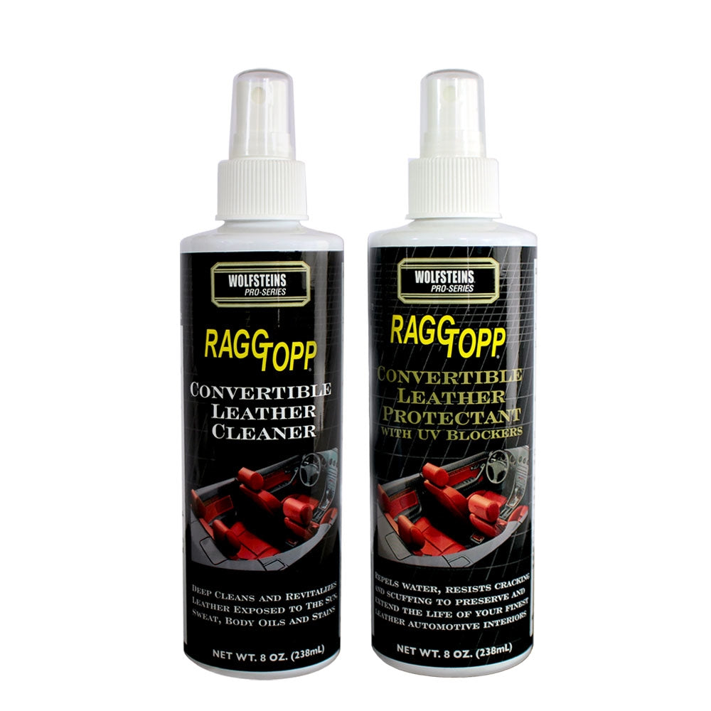 RAGGTOPP Leather Cleaner & Protectant Kit with Leather Interior