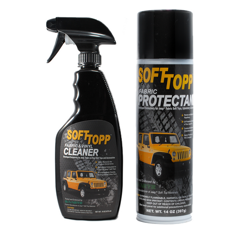 SOFTTOPP Jeep Fabric Top, Upholstery and Accessory Cleaner