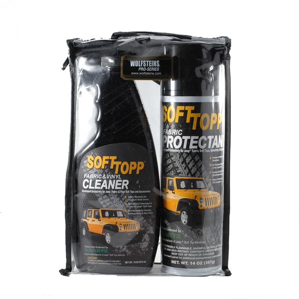 SOFTTOPP Jeep Fabric Top Cleaner & Protectant Kit