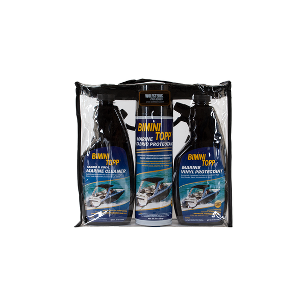 BIMINI TOPP Marine Cleaner Fabric & Vinyl Protectant Care Kit