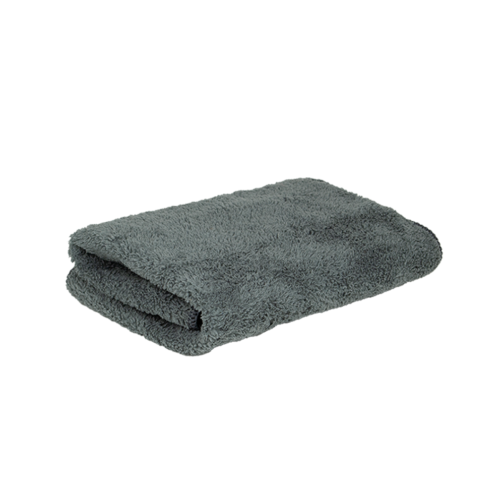 Premium Plush Grey Microfiber Towel Wolfsteins ProSeries