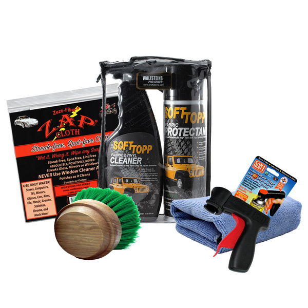 RAGGTOPP Convertible & SUV Soft Top Plastic Window Cleaner & Protectant Kit