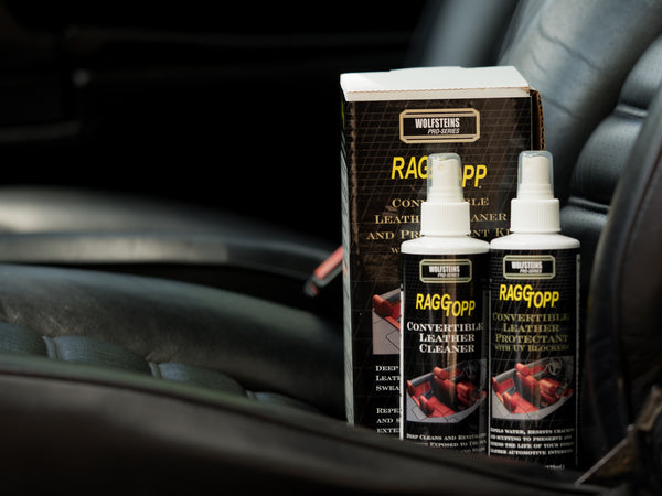 RAGGTOPP Leather Cleaner & Protectant Kit with Leather Interior Cleaning Brush