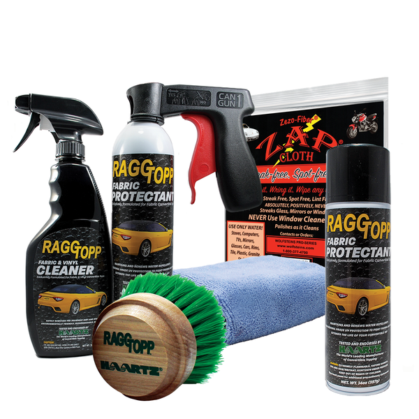 1953-2021 RAGGTOPP Fabric Convertible Top Cleaner & Protectant Kit - Auto  Accessories of America